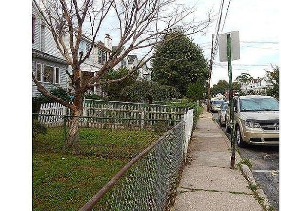 Front walk looking west