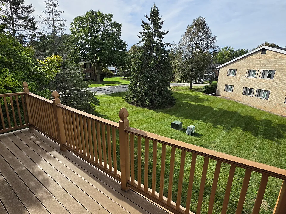 Generously Sized Balcony