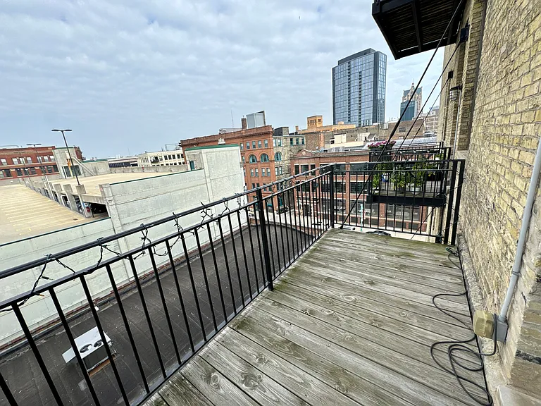 Private balcony