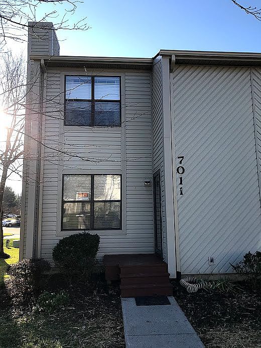 Front of Townhome