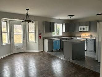 kitchen and dining room