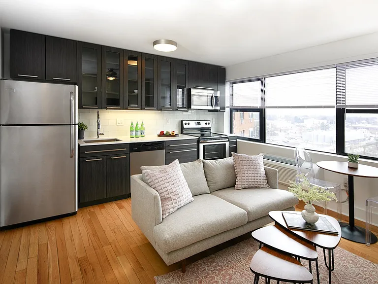 Rittenhouse Hill Kitchen and Living Room