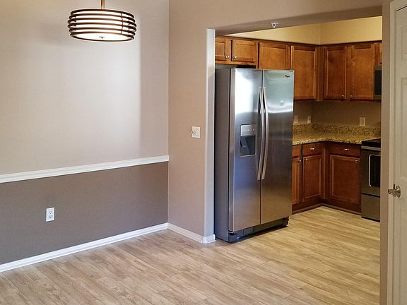 Dining room and kitchen