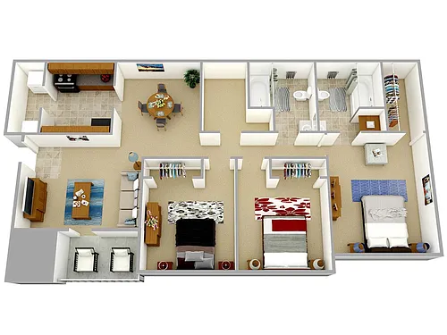 Floor plan Oasis
