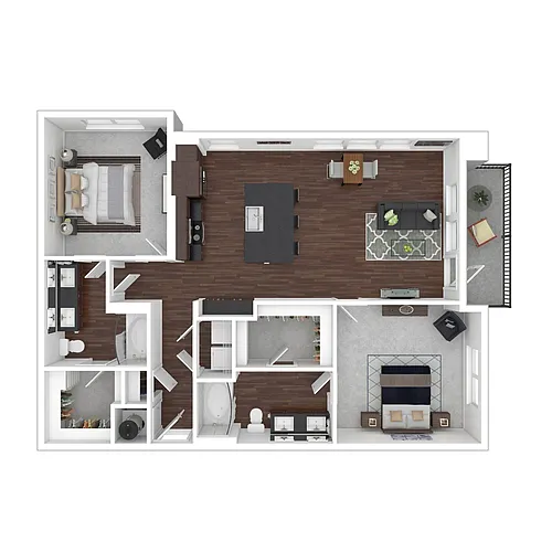Floor plan B2