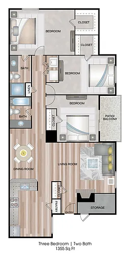 Floor plan C1