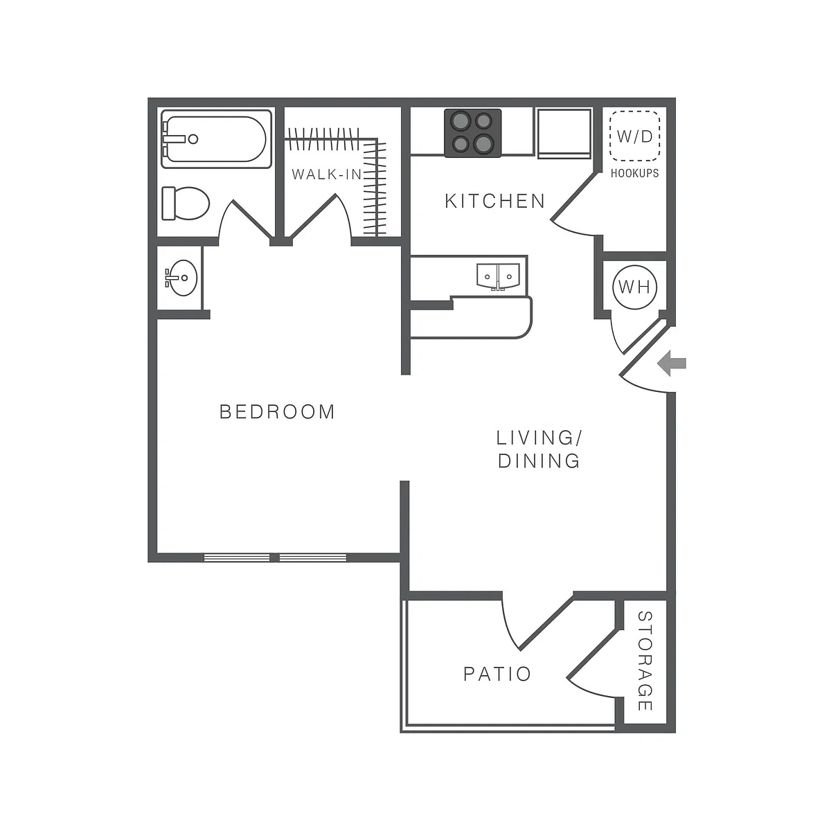 Floor plan A1R