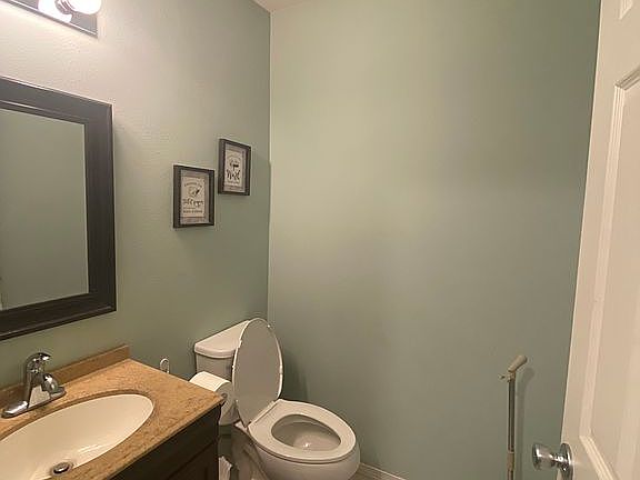 half bath main floor