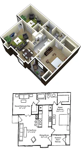 Floor plan Caribbean