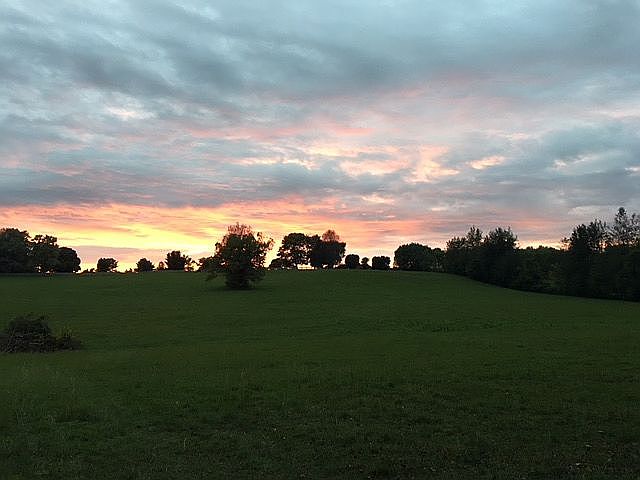 Sunset looking West