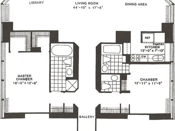 2nd image of 150 W 56th St APT 5801