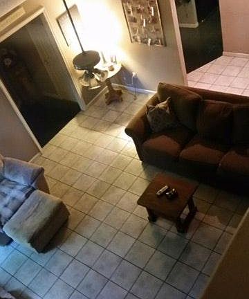 Upstairs view of Living Area