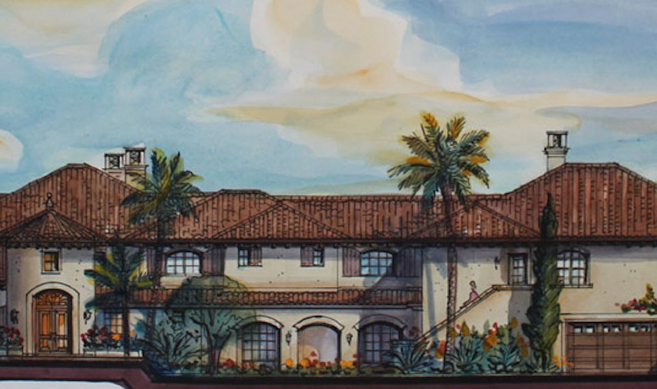 Rendering Front of Main House