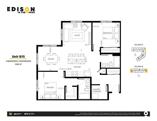 Floor plan B15