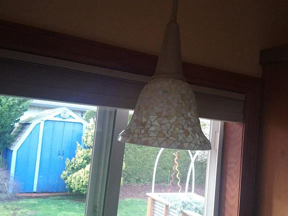 The view from the kitchen window.