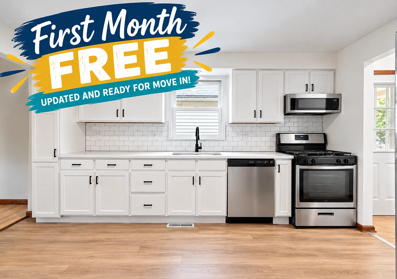 First Month Free! Beautifully Renovated 2-Bedroom In Bethel Park, Ready For Move-In! — Photo 1