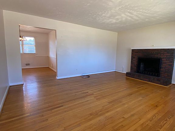 Living room looking into dining room
