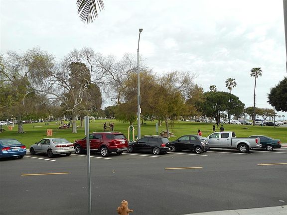 Bixby Park is directly across the street.