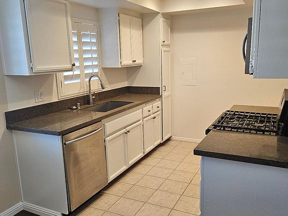 Kitchen-New counters and recessed lights.