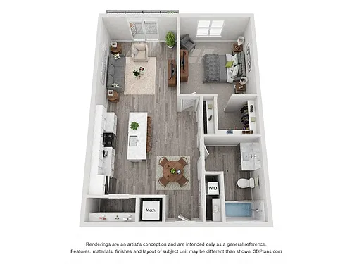 Floor plan Cambridge