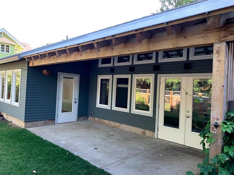 Covered patio