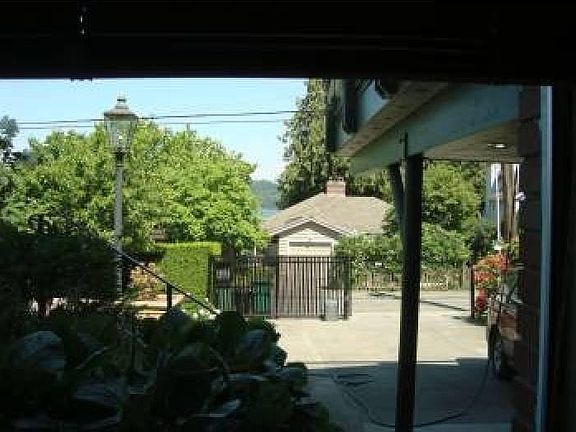 View from property towards the drive way