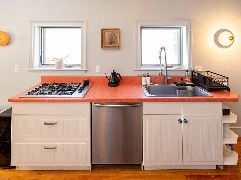 YES CHEF! We have 2 stove tops for you to cook from - just keep your station clean during dinner service!
