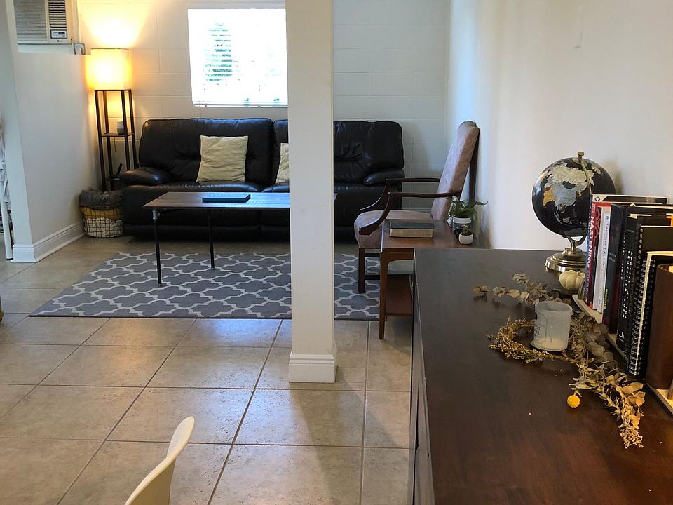 Spacious with porcelain stone-like tile. Ample natural light. New large windows being installed in early January.