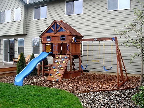 Play Structure Included