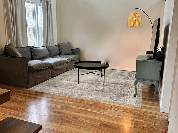 TV Room with high ceilings (new paint)