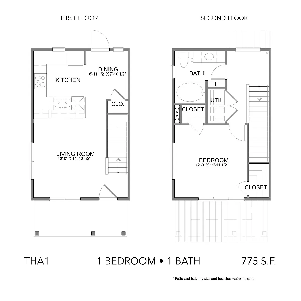 Floor plan THA1