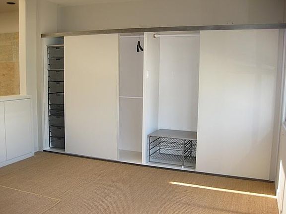 Upstairs bedroom storage