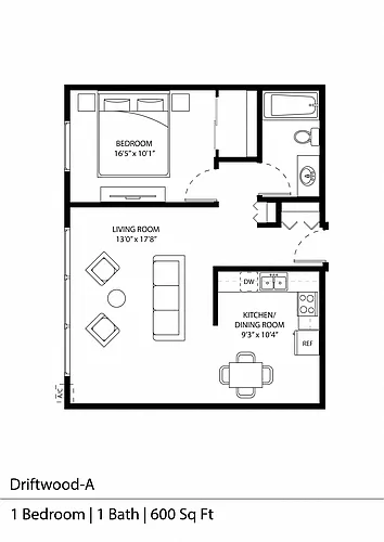 Floor plan Driftwood