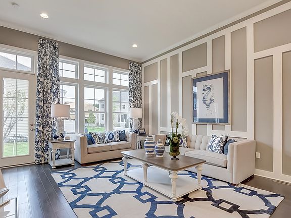 Great room with fireplace