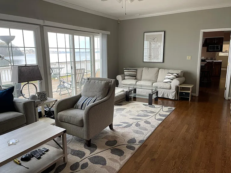 Lakefront Living Room