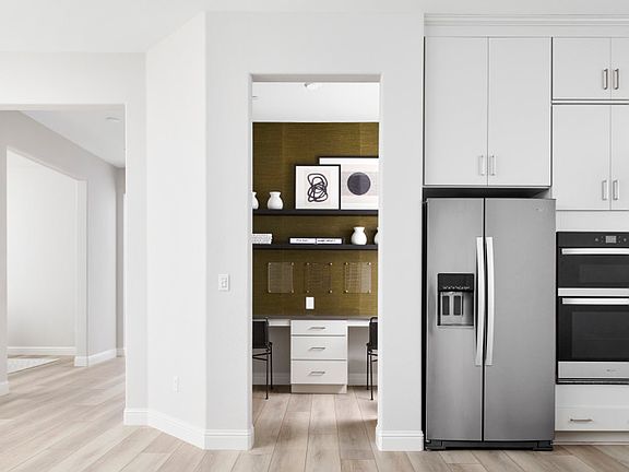 Modern kitchen with plenty of storage