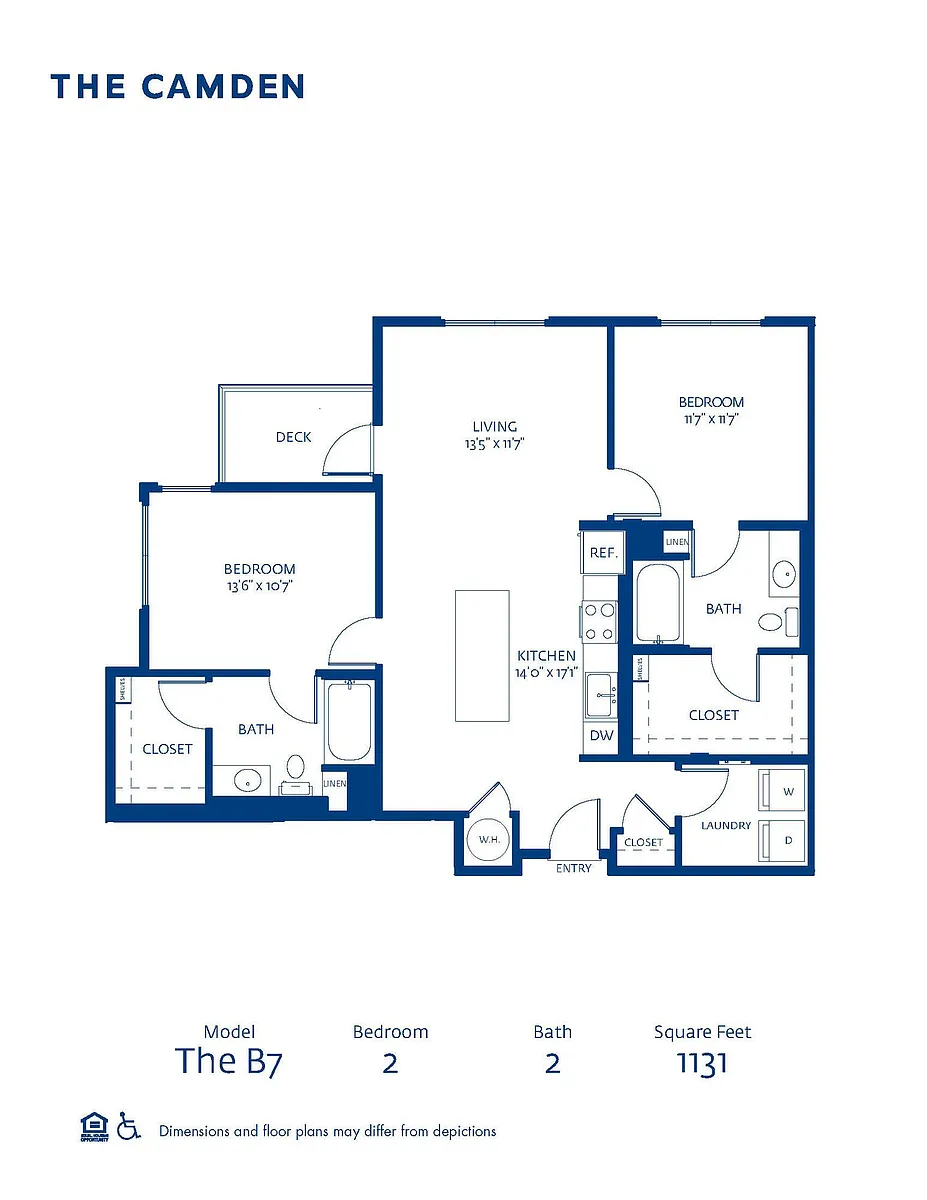 Floor plan B7