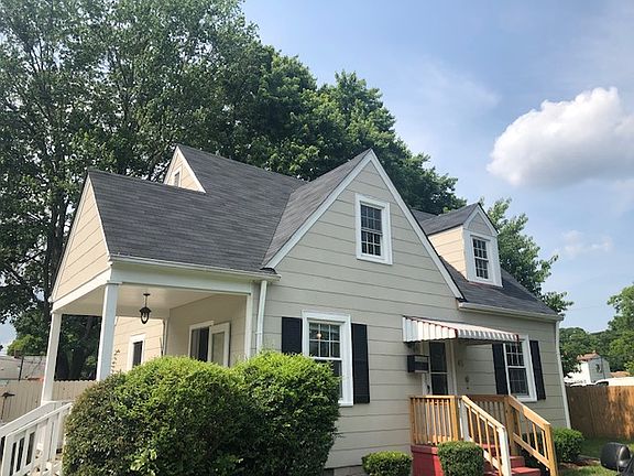 Front and side of the house