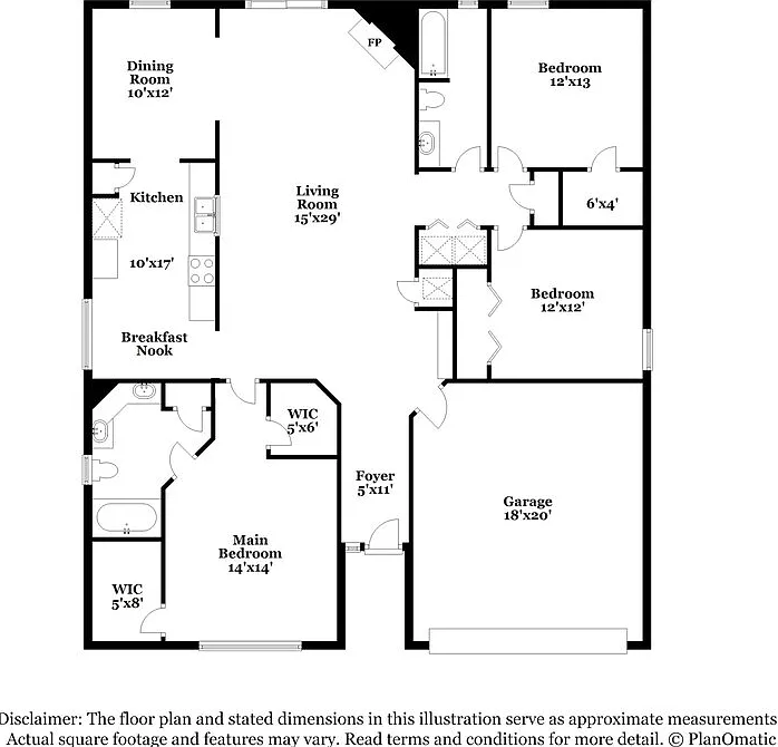 3 bed, 2.0 bath, 1893 sqft, $2,075 — Photo 2