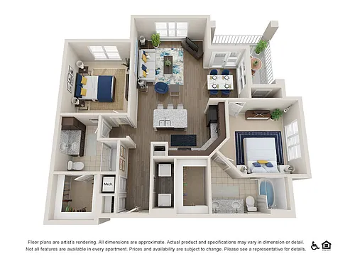 Floor plan Salud