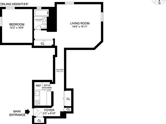 5th image of 288 W 92nd St APT 4E