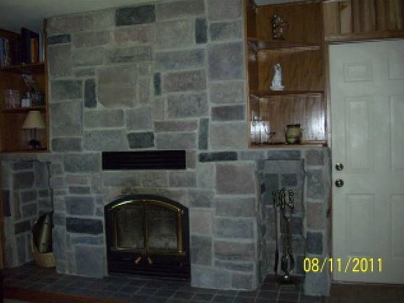 Wood Burning fireplace