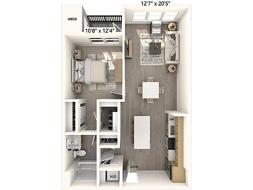 Floor plan A7a