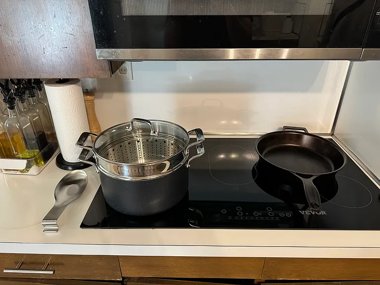 Glass cooktop