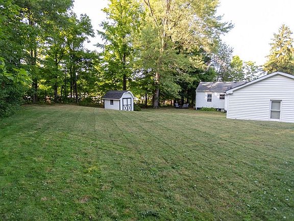 Private Wooded Back Yard