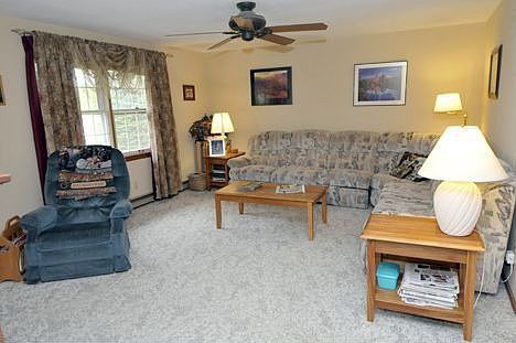 Spacious living room.