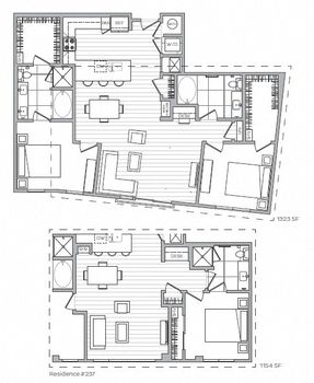 M Floor Plan - Unit 237