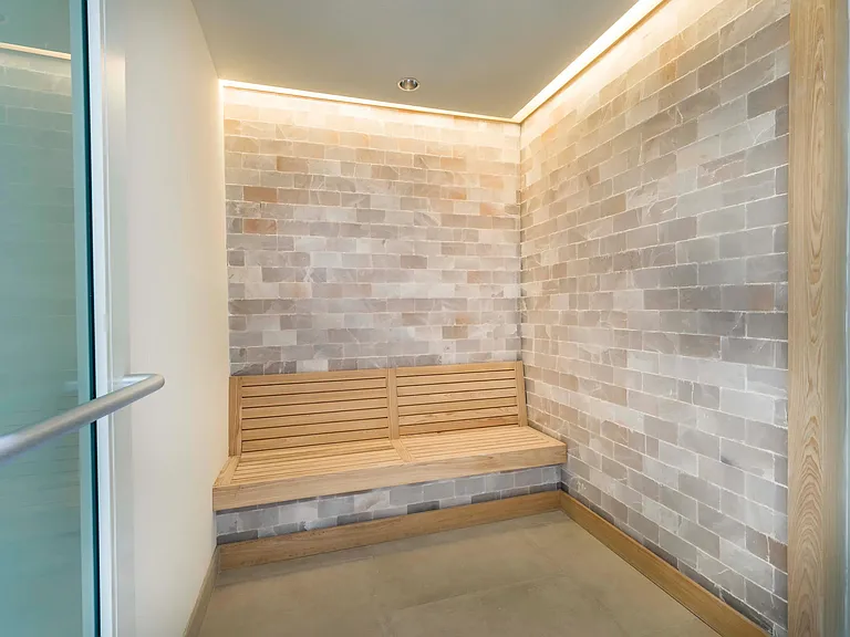 Relax and unwind in our therapeutic salt room at Modera Academical Village.