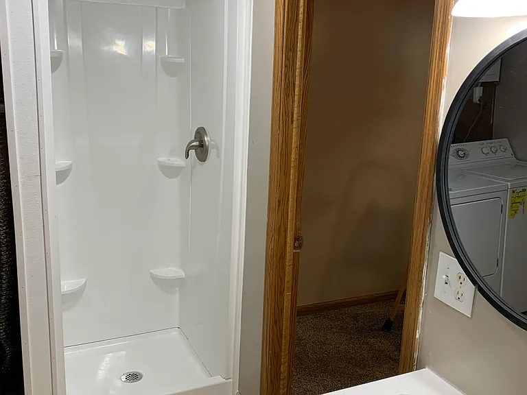 Basement bathroom