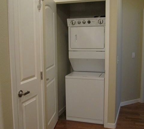 Laundry closet